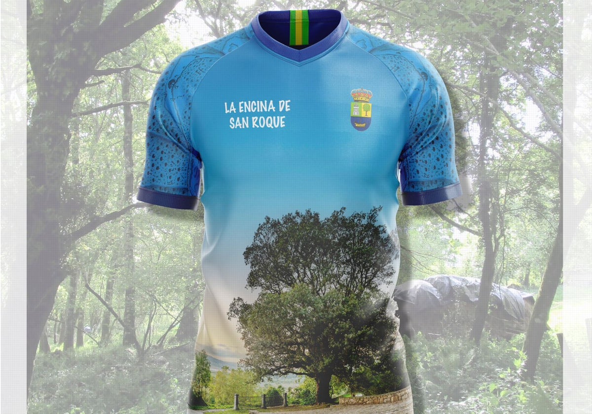 Camiseta conmemorativa que recibirán todos los participantes que formalicen su inscripción en la prueba prevista para el 22 de abril hasta agotar ejemplares