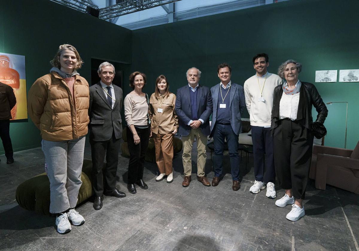 La Sala Fundación, en el transcurso de la feria ARCO, acogió la presentación del proyecto presidida por Ignacio Polanco y Oliva Arauna.