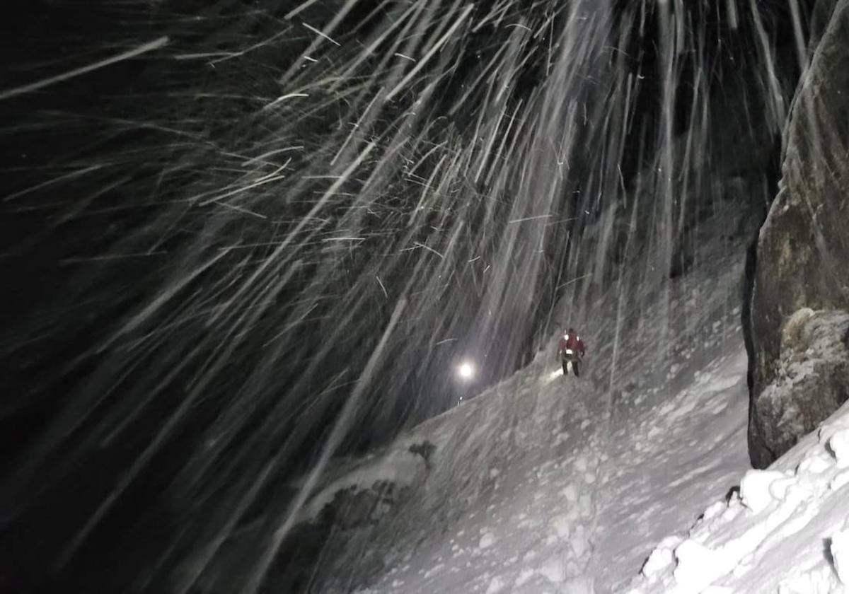 Rescate entre la niebla en Picos de Europa