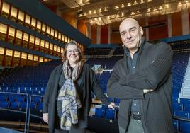 Laila Ripoll y Eduardo Vasco protagonizaron la última cita del ciclo Cafés en el Escenario en la Sala Argenta.