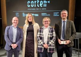 La directora general de Acción Cultural, Gema Agudo, (en el centro) representó a Cantabria en la presentación.