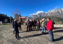 El consejero López Marcano supervisó el estado de las obras.