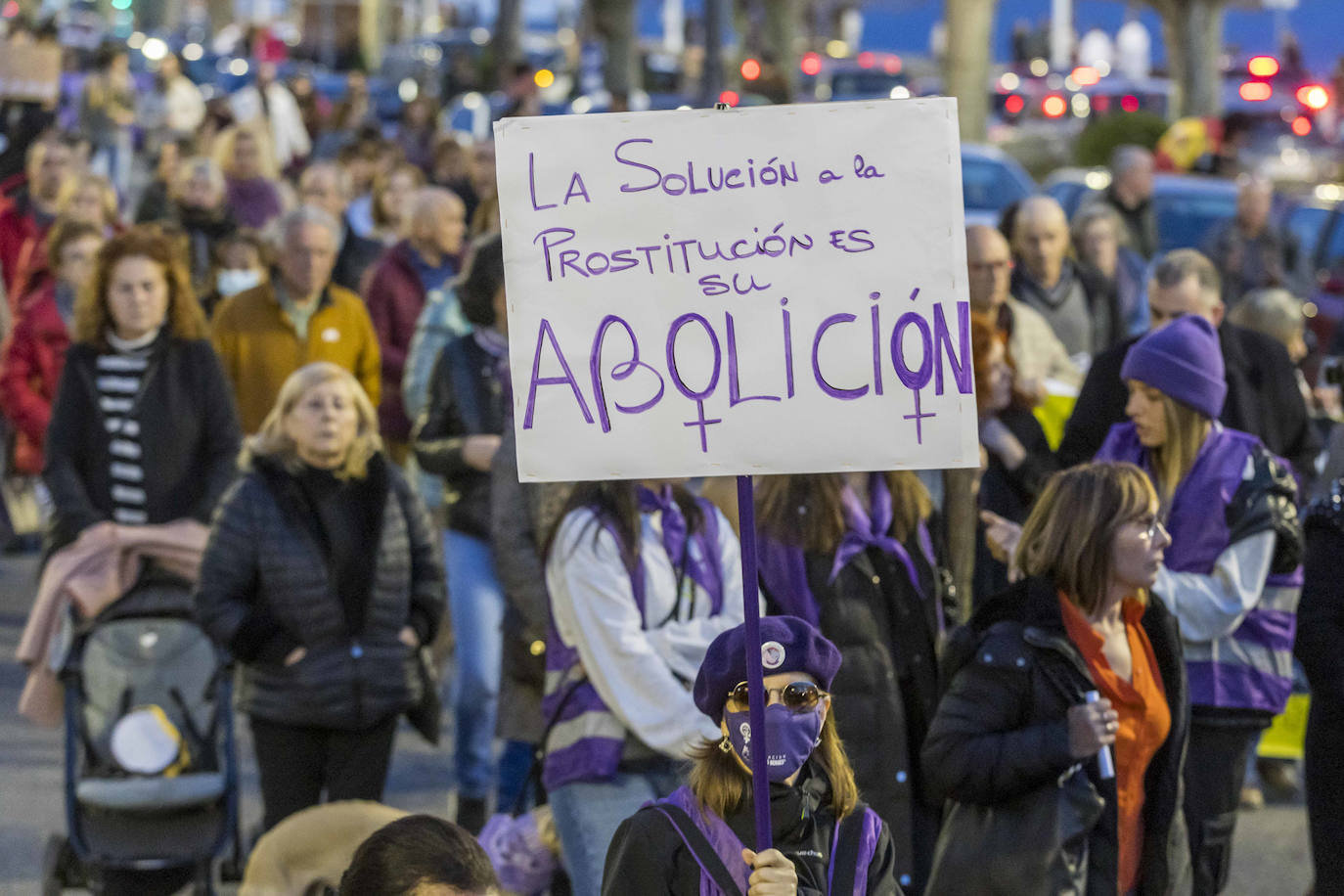 La abolición de la prostitución es, junto con la polémica de la ley del 'sólo sí es sí' y la Ley Trans, una de las reivindicaciones que divide los discursos.