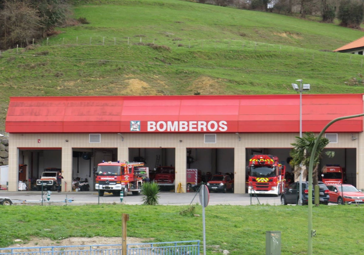 Parque de bomberos de Castro.