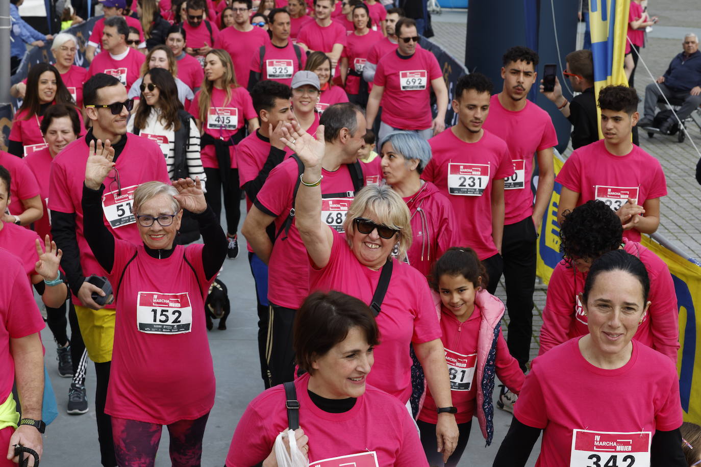 La carrera de la mujer, en imágenes