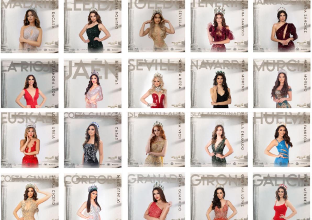 Conoce a las &#039;rivales&#039; de Miss Grand Cantabria por la corona nacional