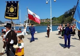 Pasacalles de la anterior celebración del Día de Villas Marineras en Ribadesella.