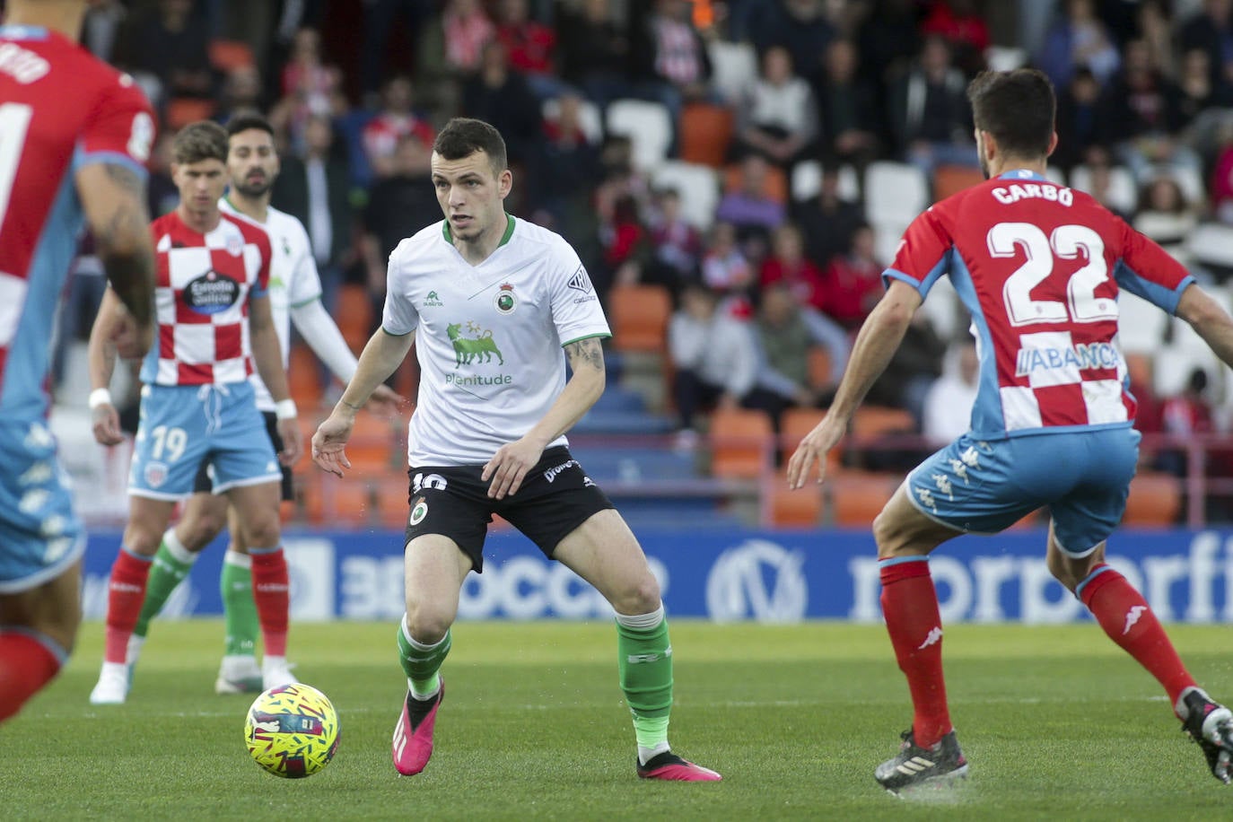 El Lugo-Racing, en imágenes