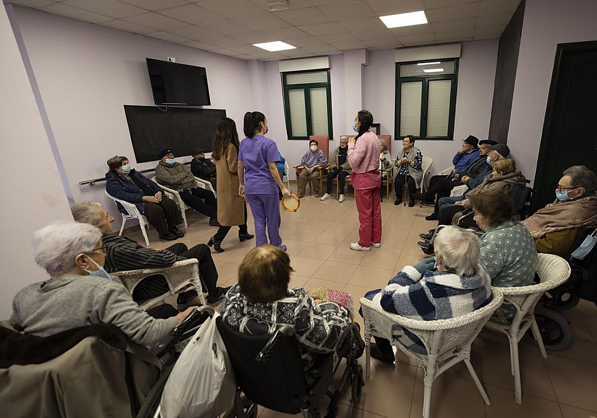 Imagen de archivo del centro de día Luz de Luna, ubicado en Santander.