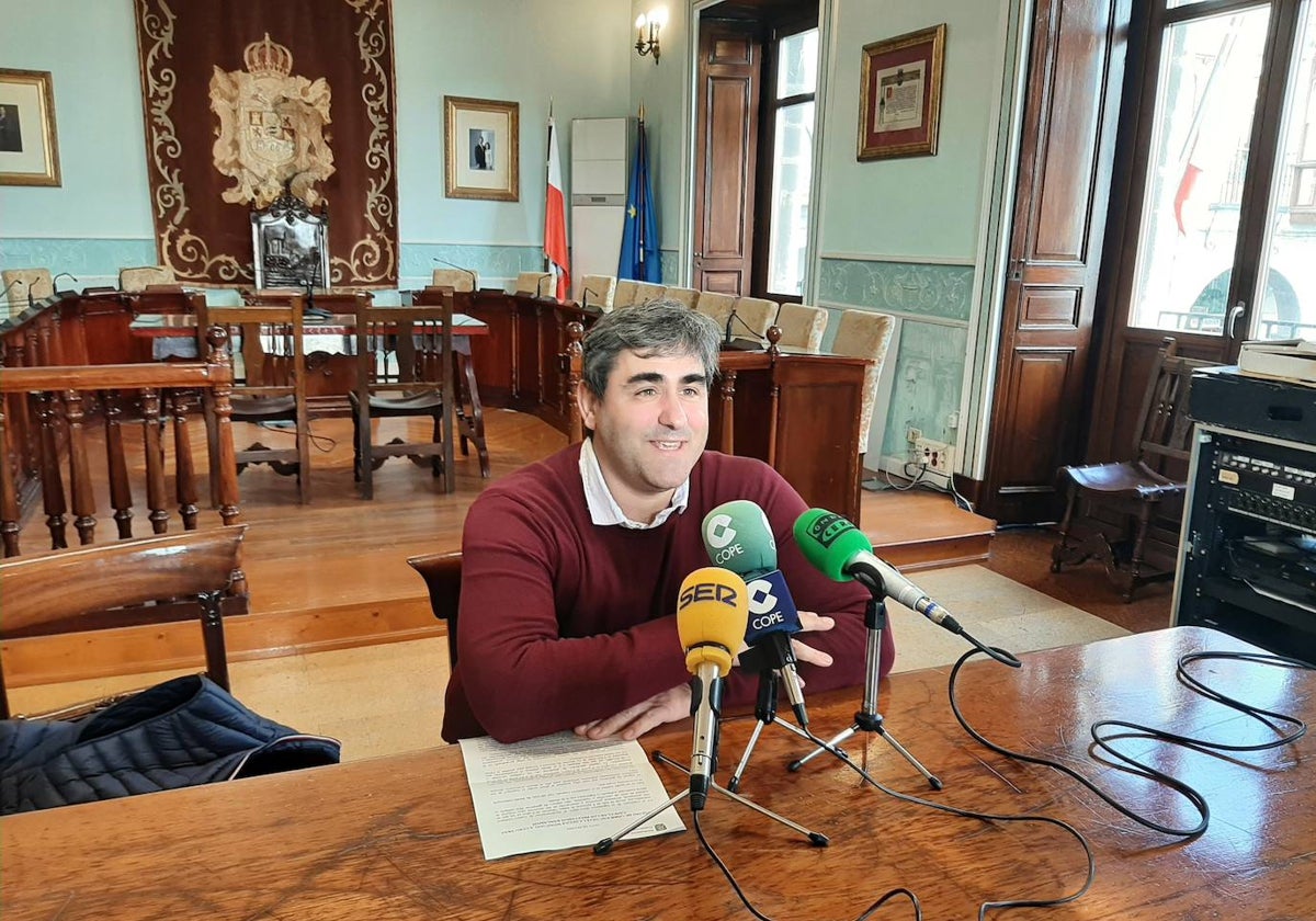 El concejal de Hacienda, Pablo Antuñano.