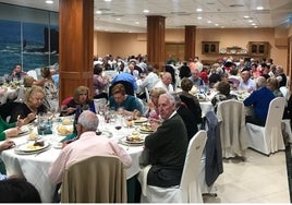 Comida homenaje a los mayores en la pasada edición.