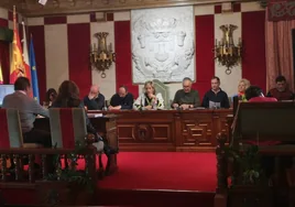 El Pleno del Ayuntamiento de Camargo de este jueves.