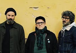 Los tres miembros de Los Aviones