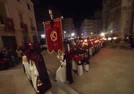 Llegada de la procesión a la Catedral de Santander