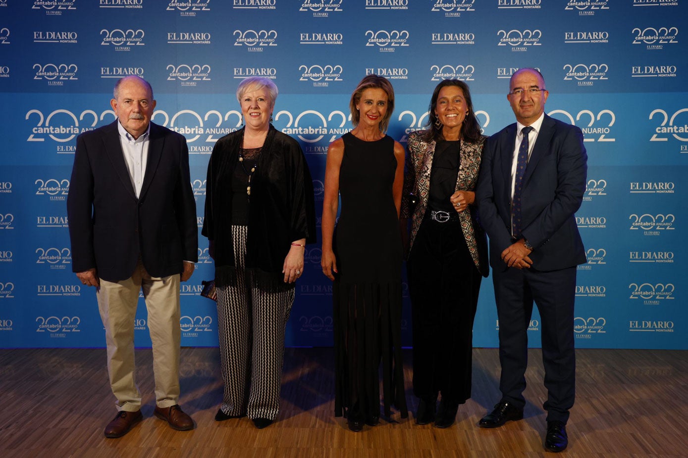 Arturo Roiz, Blanca Rosa Gómez Morante, Eva Fernández, Mónica González y Gonzalo Cayón.