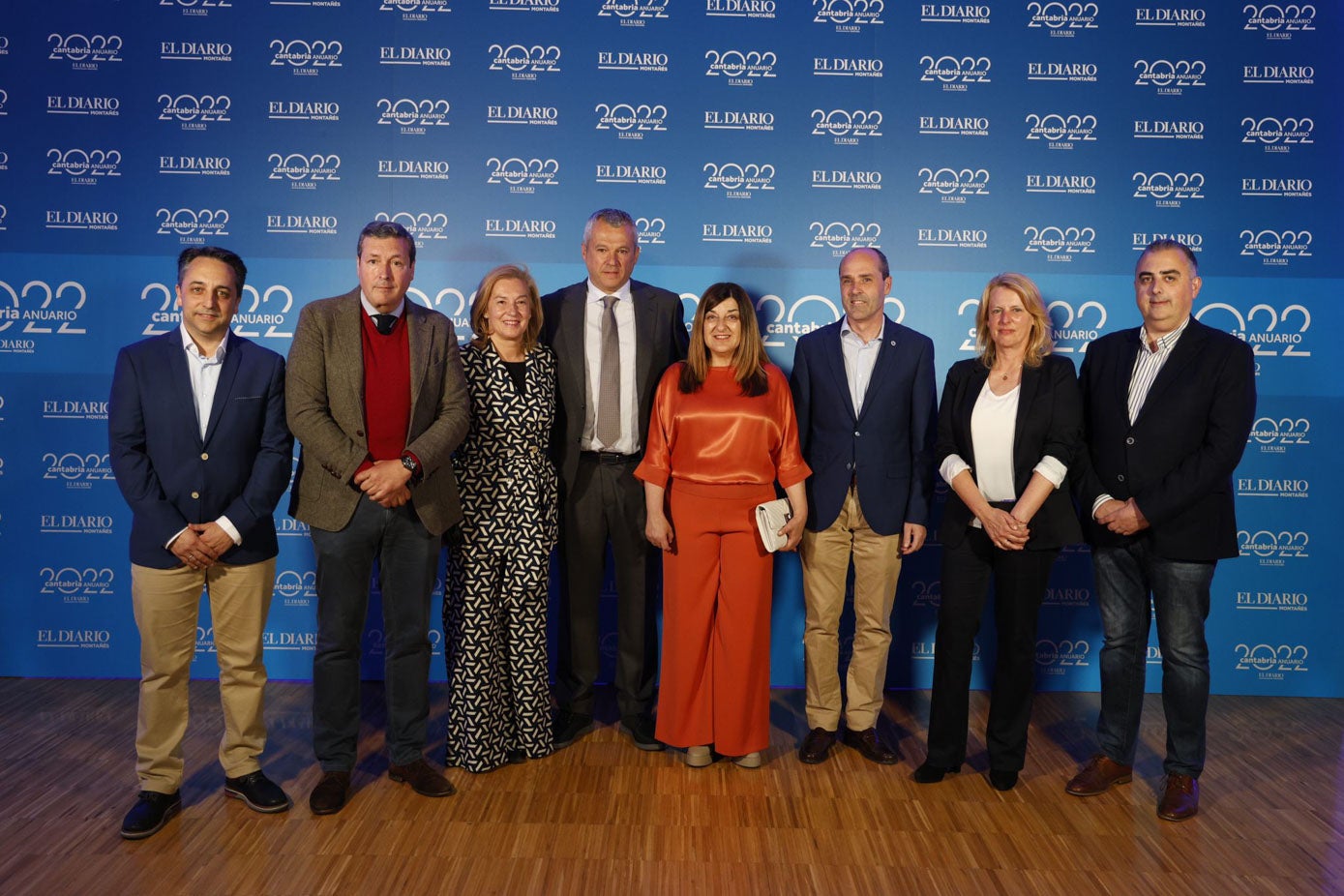 Carlos Caramés, Iñigo Fernández, María José González, Francisco Javier Camino, María José Sáenz de Buruaga, Juan José Alonso, María Jesús Susinos y Roberto Bedia.