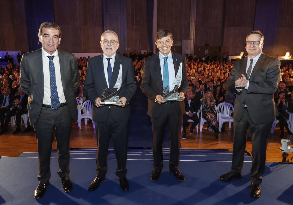 Imagen de la gala del Anuario celebrada este miércoles en el Palacio de Exposiciones de Santander.