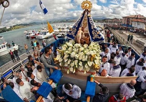 Imagen de archivo de la procesión en una edición anterior.