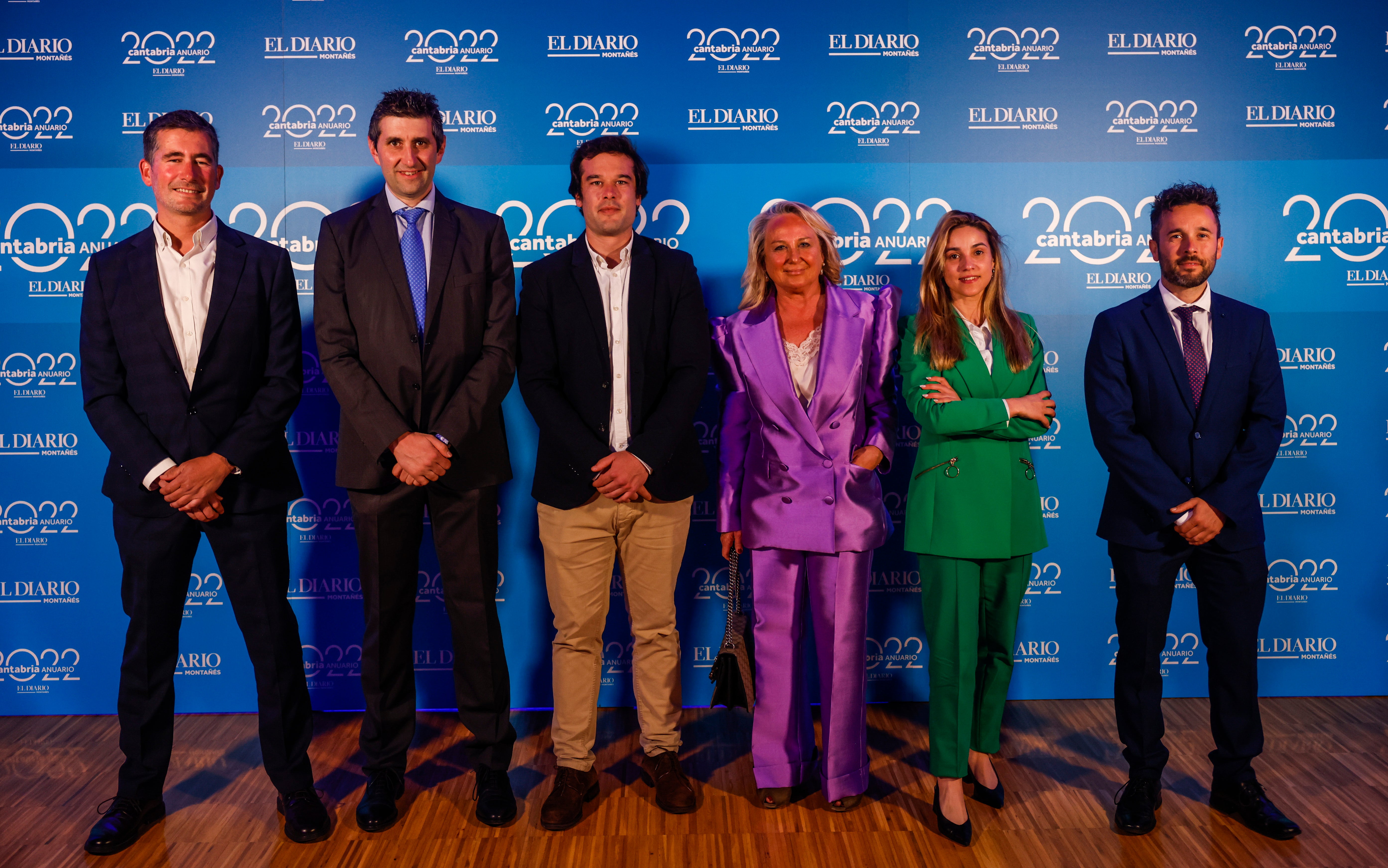 Sergio Gómez, Rubén Moreno, Álvaro Gómez, Ana García, Laura Mateos y David Rodríguez