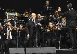 El concierto de Josep Carreras y Sabina Puértolas, en imágenes