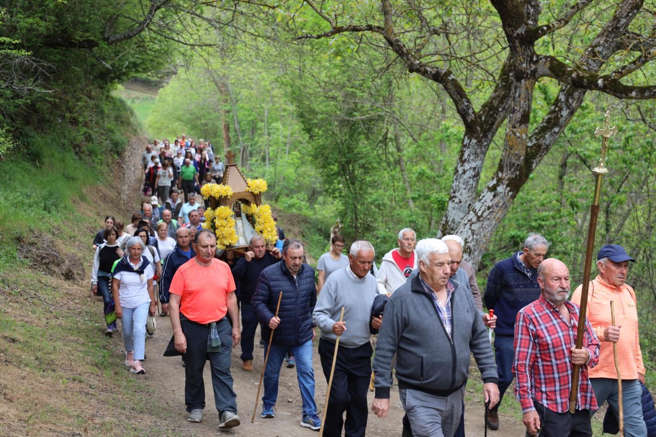 Último tramo del recorrido antes de llegar  a Somaniezo.