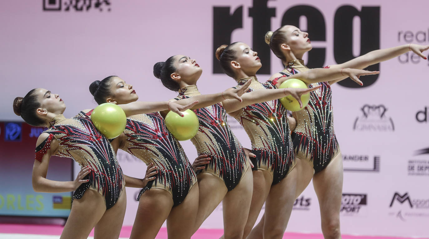 Las deportistas cuidaron al máximo cada detalle para impresionar a los jueces.