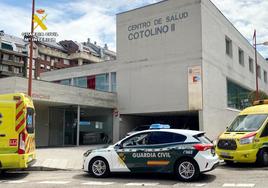 Imagen del Centro de Salud Cotolino II, en un servicio de vigilancia de la Guardia Civil.