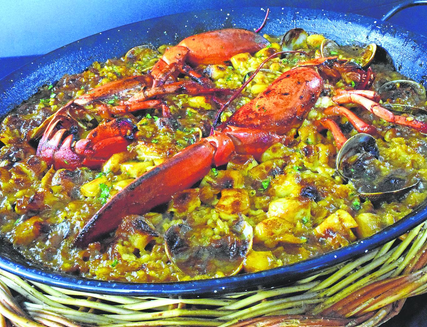 El arroz con bogavante es uno de los más apreciados y demandados en Cantabria.