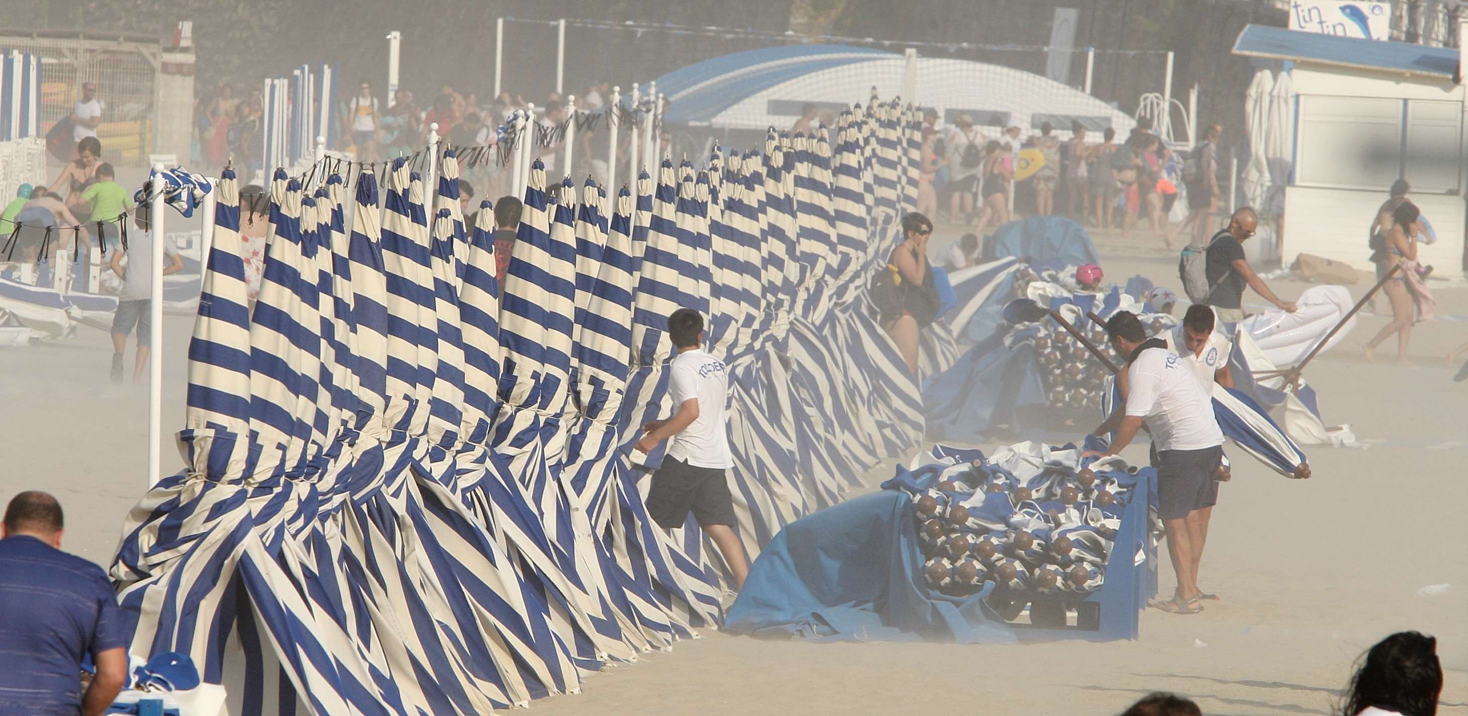 Una galerna es capaz de fastidiar un agradable día de verano en tan solo unos minutos.