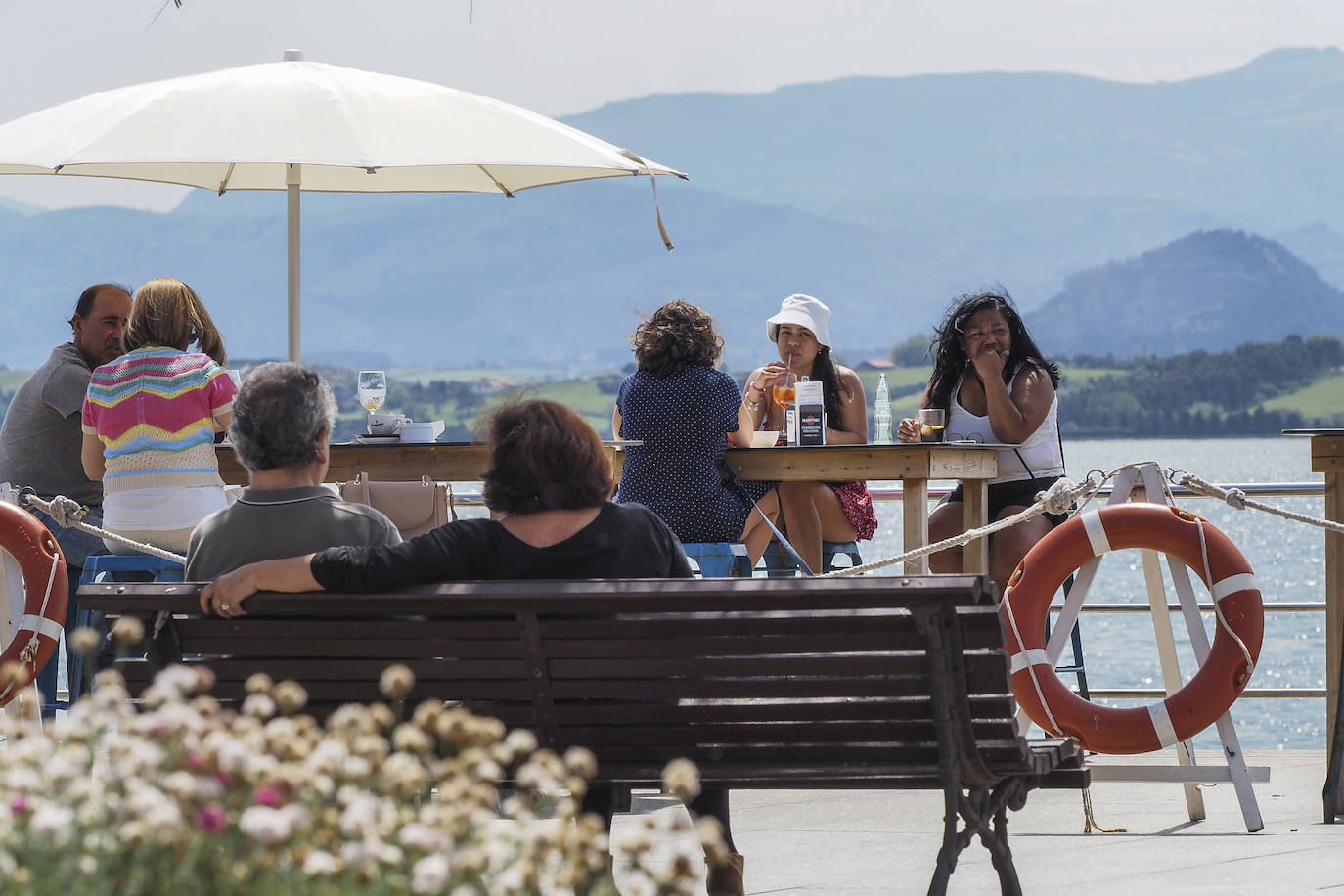 Santander se ha convertido este miércoles en la ciudad de España con temperaturas más altas: 32.8 a las 13.20 horas.