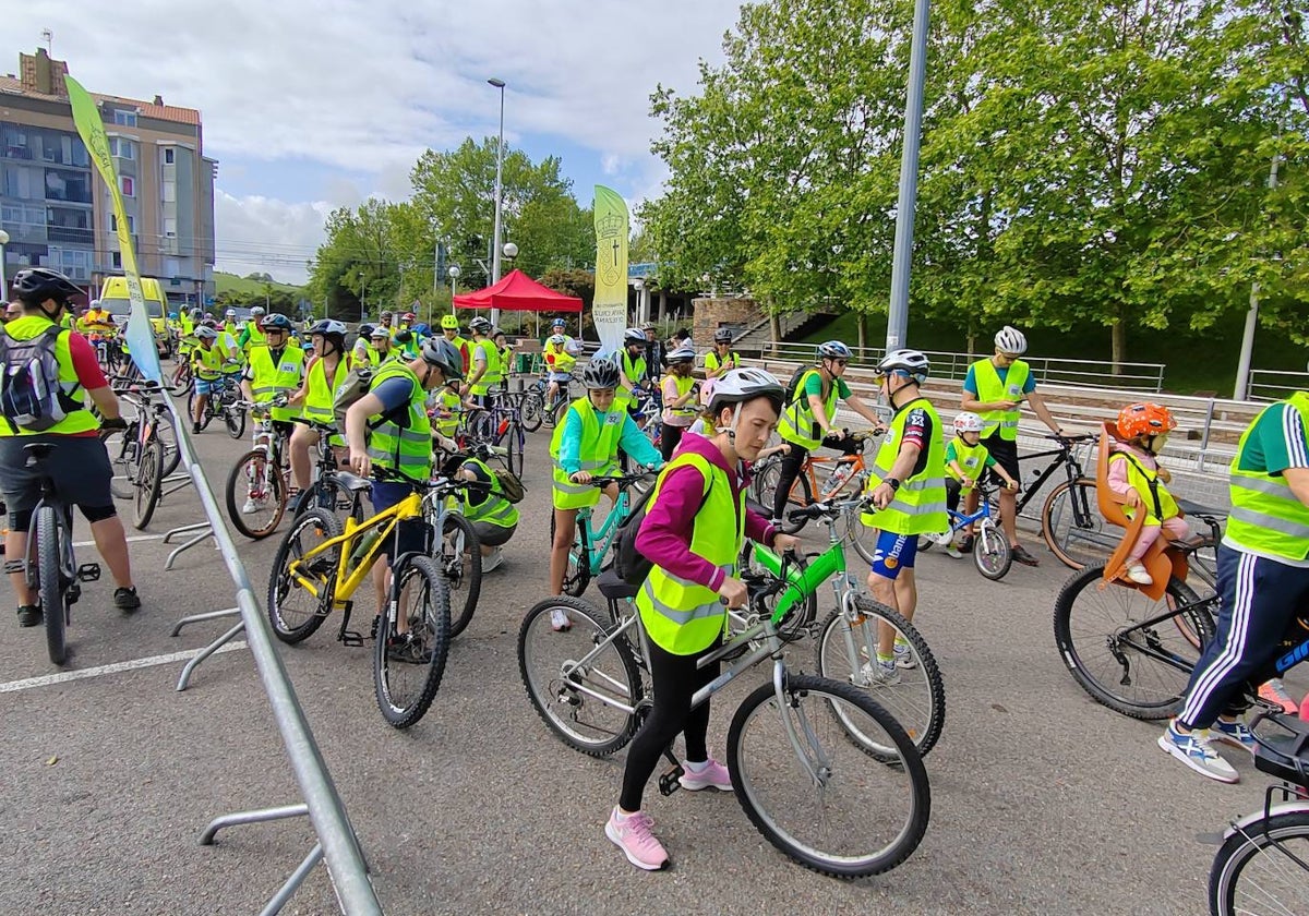 La bicicleta, la gran protagonista en Bezana