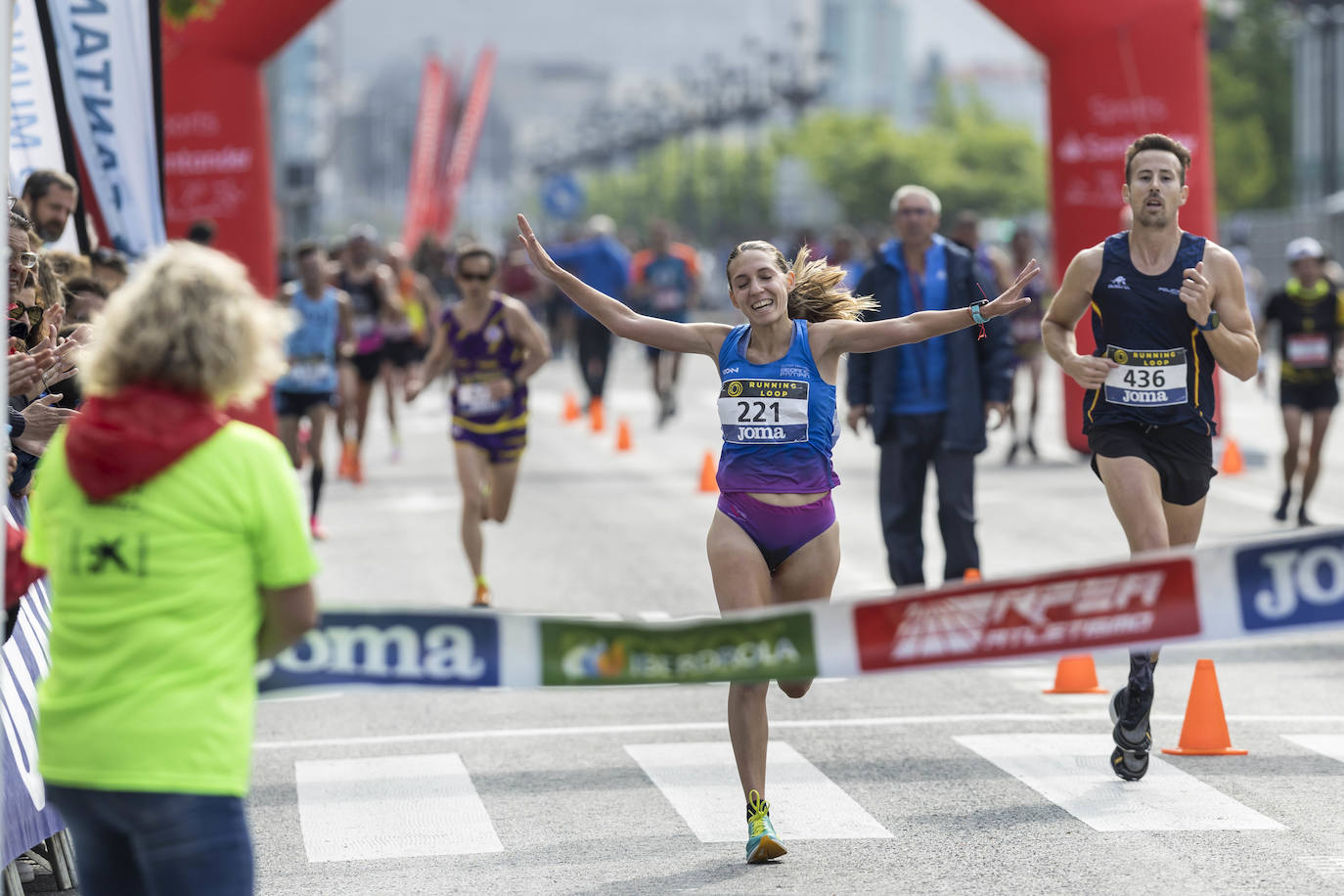 Laura Luengo ganó la carrera y el título de campeona de España de media maratón.