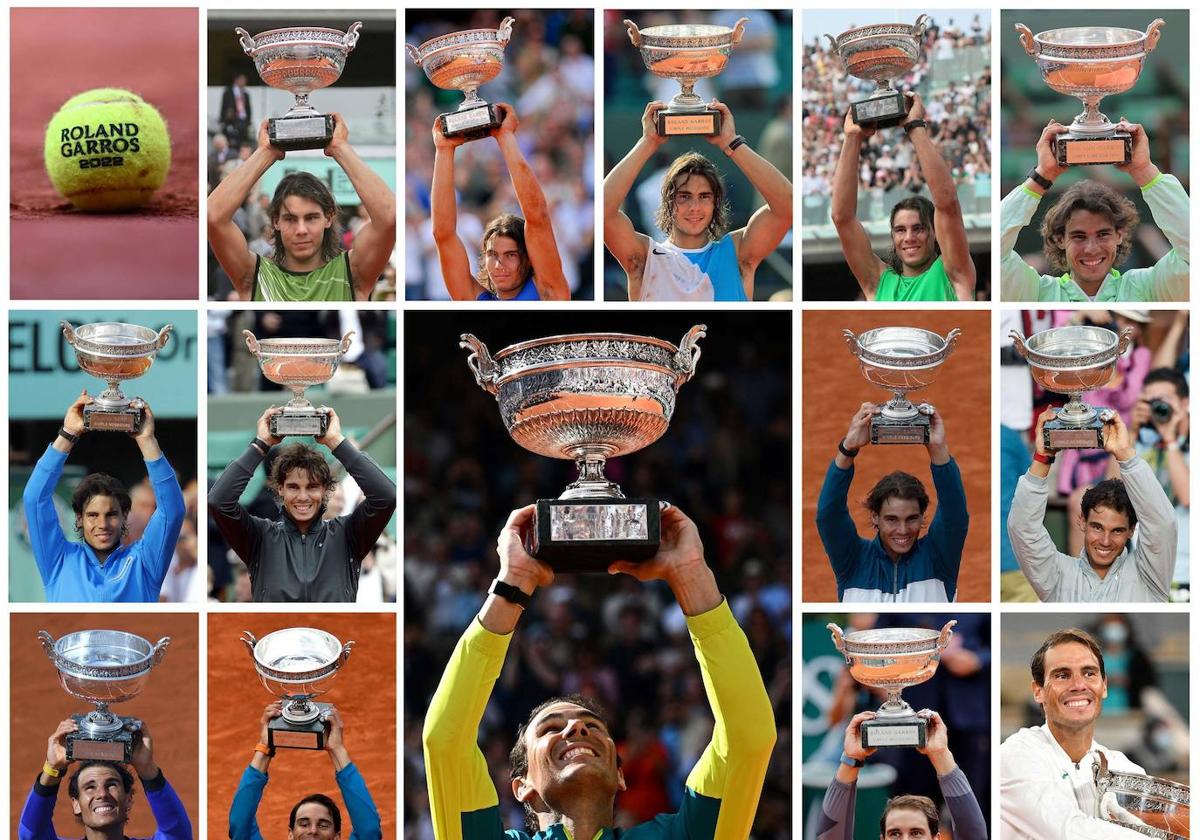 Nadal, una vida dedicada en cuerpo y alma al tenis