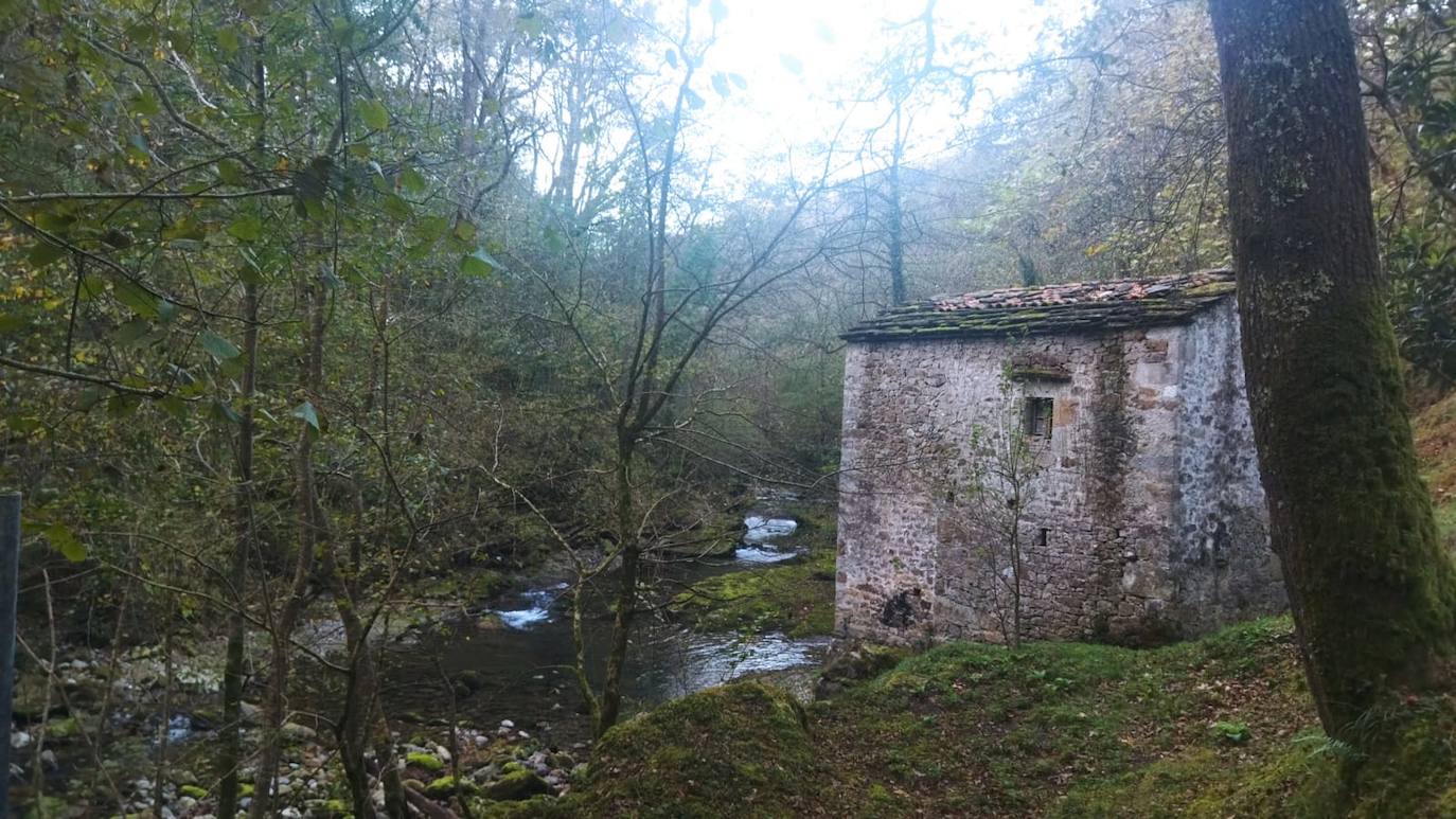 En la zona de La Negra hay una cabaña justo antes, hay que desviarse a un camino por el que descendemos