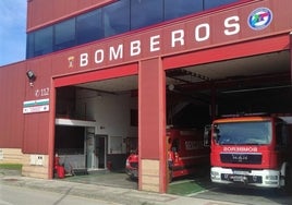 Sede del cuerpo de Bomberos que trabaja en Camargo.