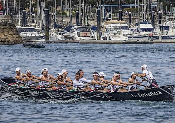 Pedreña, durante la Bandera Sotileza.