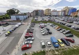 Solar de la calle Alta donde estaba ubicada la antigua cárcel, hoy en día utilizado como aparcamiento público.