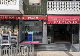 Restaurante Pinar, donde se ha sellado el boleto.