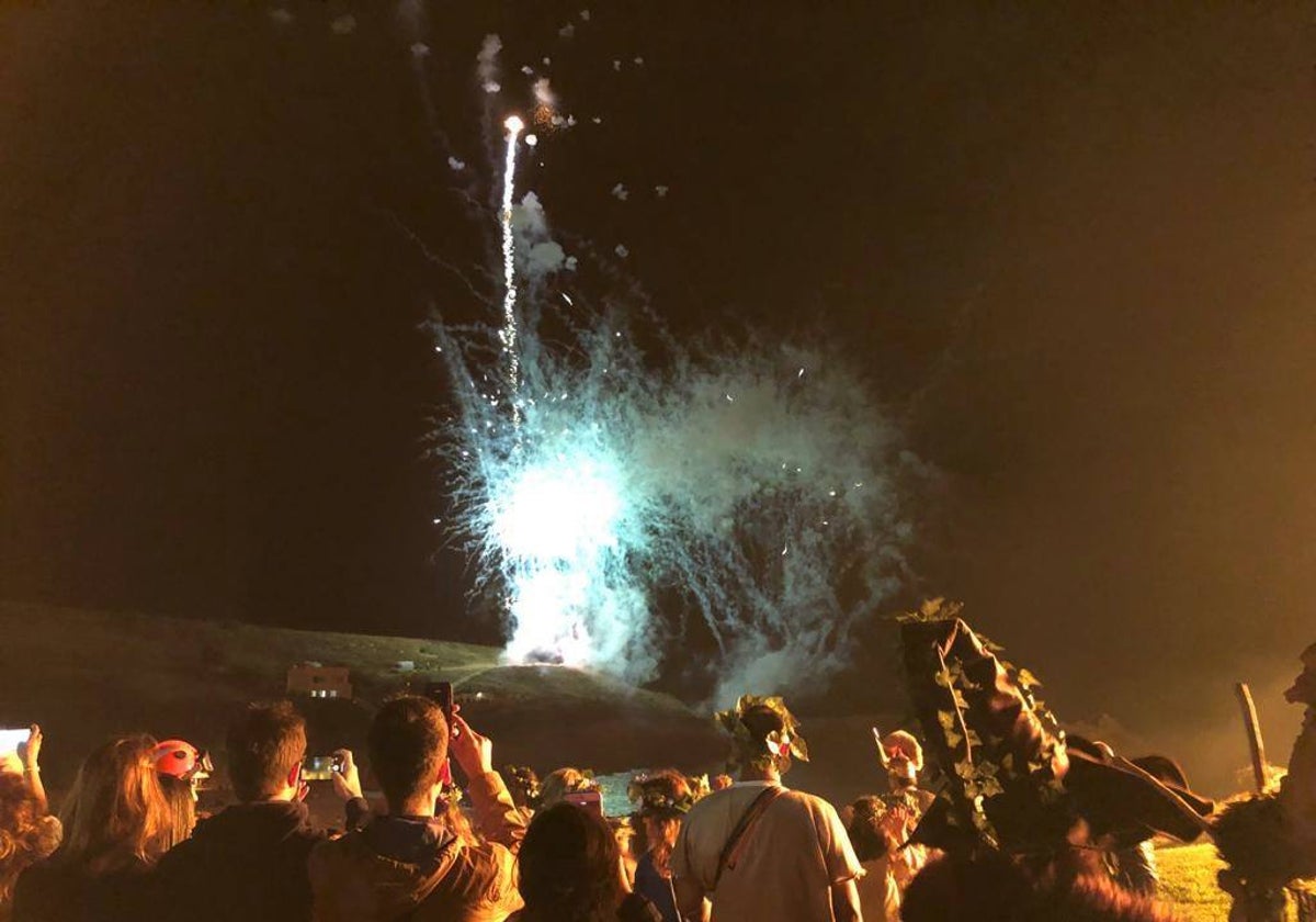 Foto de archivo de la celebración de San Juan en Soto de la Marina.