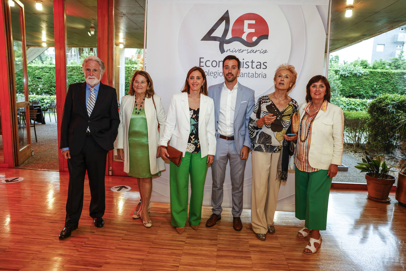 Javier Dale, Virginia Becedóniz, María López, David López, María Isabel Martínez y Margari Claudios