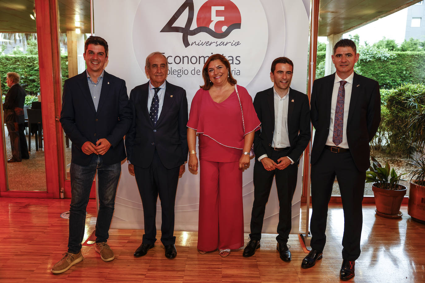 Daniel Fernández, Fernando García, Rosa Esguevillas, Pedro Casares y Jesús Collado.