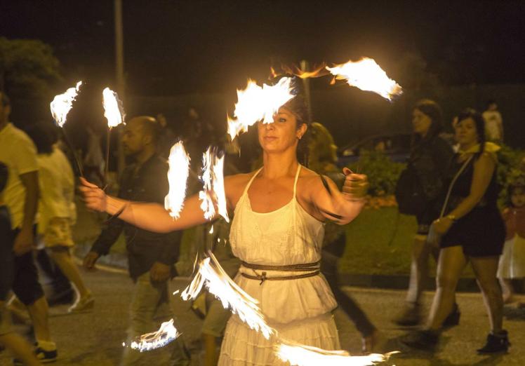 Imagen de archivo de las fiestas de San Juan en Maliaño