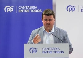 Miguel Ángel Vargas, líder y portavoz del PP en Torrelavega.