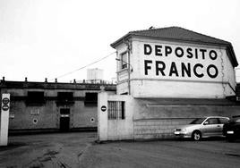 Instalaciones del Depósito Franco en Santander, en el año 1998.