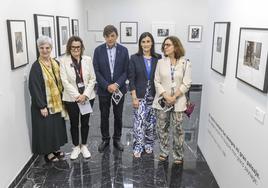 Manuela Alonso, Anne Morin, Carlos Andradas, Gema Igual y Matilde Carlón