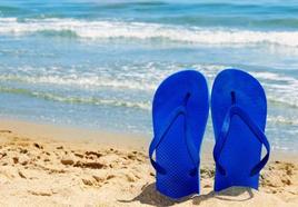 Las chanclas son para usarlas en el entorno de una playa o piscina, no para caminar.