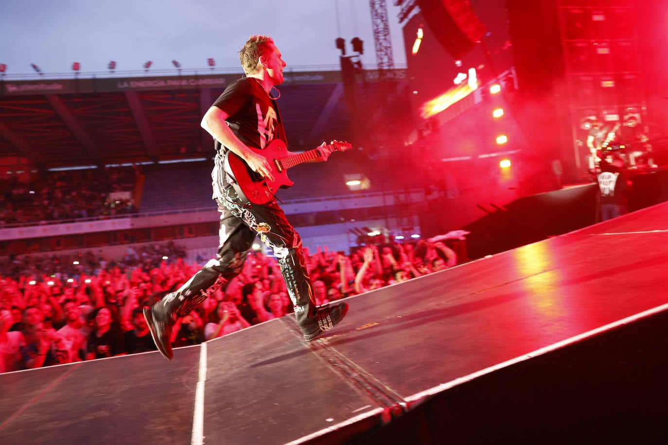 La noche de Muse en los Campos de Sport