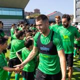 El primer entrenamiento del Racing, en imágenes