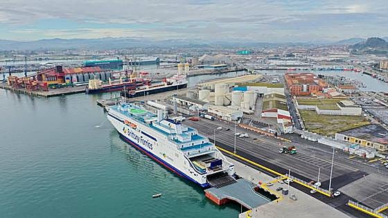 El Puerto de Santander recupera este invierno la ruta del ferri con Irlanda