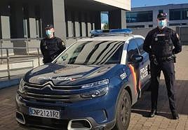 Una patrulla de la Policía Nacional.